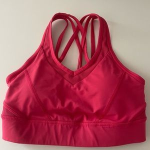 Lululemon Sports Bra Sz 4 *pink*